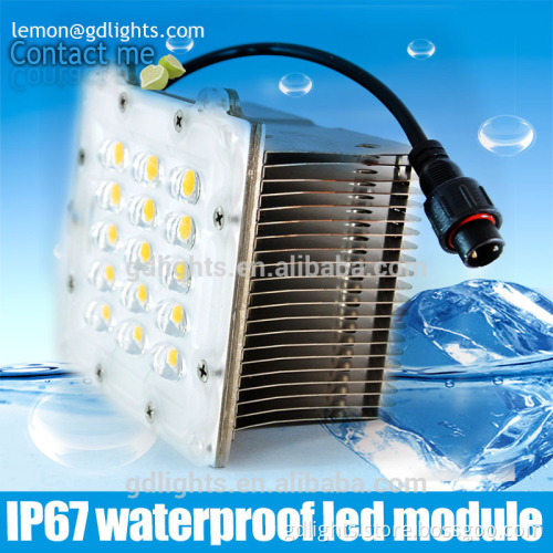 Cobra head led street light with 60watt solar led light module